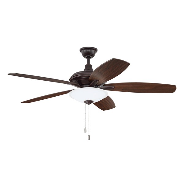 Craftmade 52" Jamison Ceiling Fan with Blades and Light Kit JAM52OBG5-LED